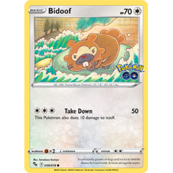 Bidoof 059/078 Pokemon Go