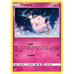 Clefairy 38/68 Hidden Fates