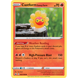 Castform Sunny Form 022/198 Chilling Reign