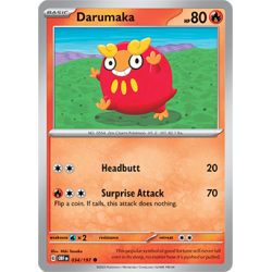 Darumaka 034/127 Obsidian Flames Reverse Holo