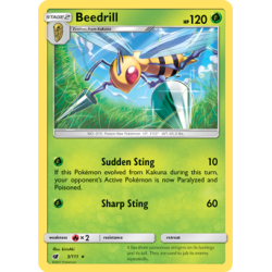 Beedrill 3/111 Crimson Invasion