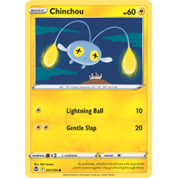 Chinchou 051/195 Silver Tempest