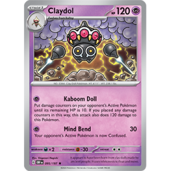 Claydol 095/227 Obsidian Flames