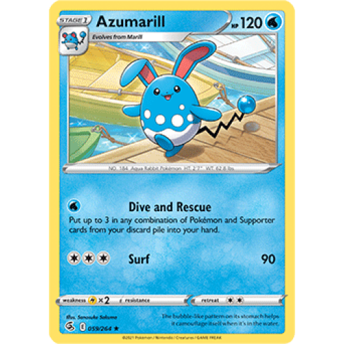 Azumarill 059/264 Fusion Strike